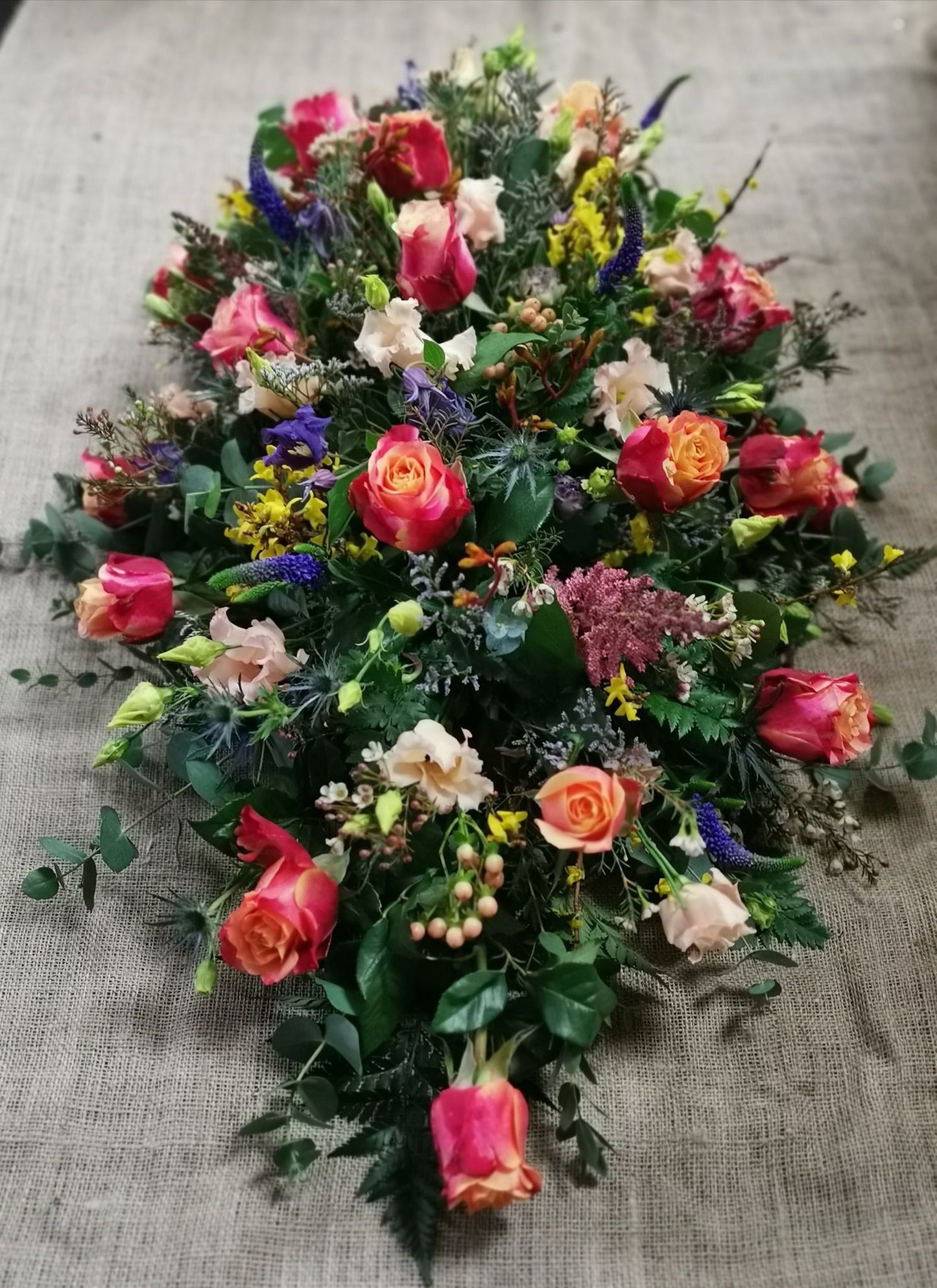 Seasonal Casket Tribute