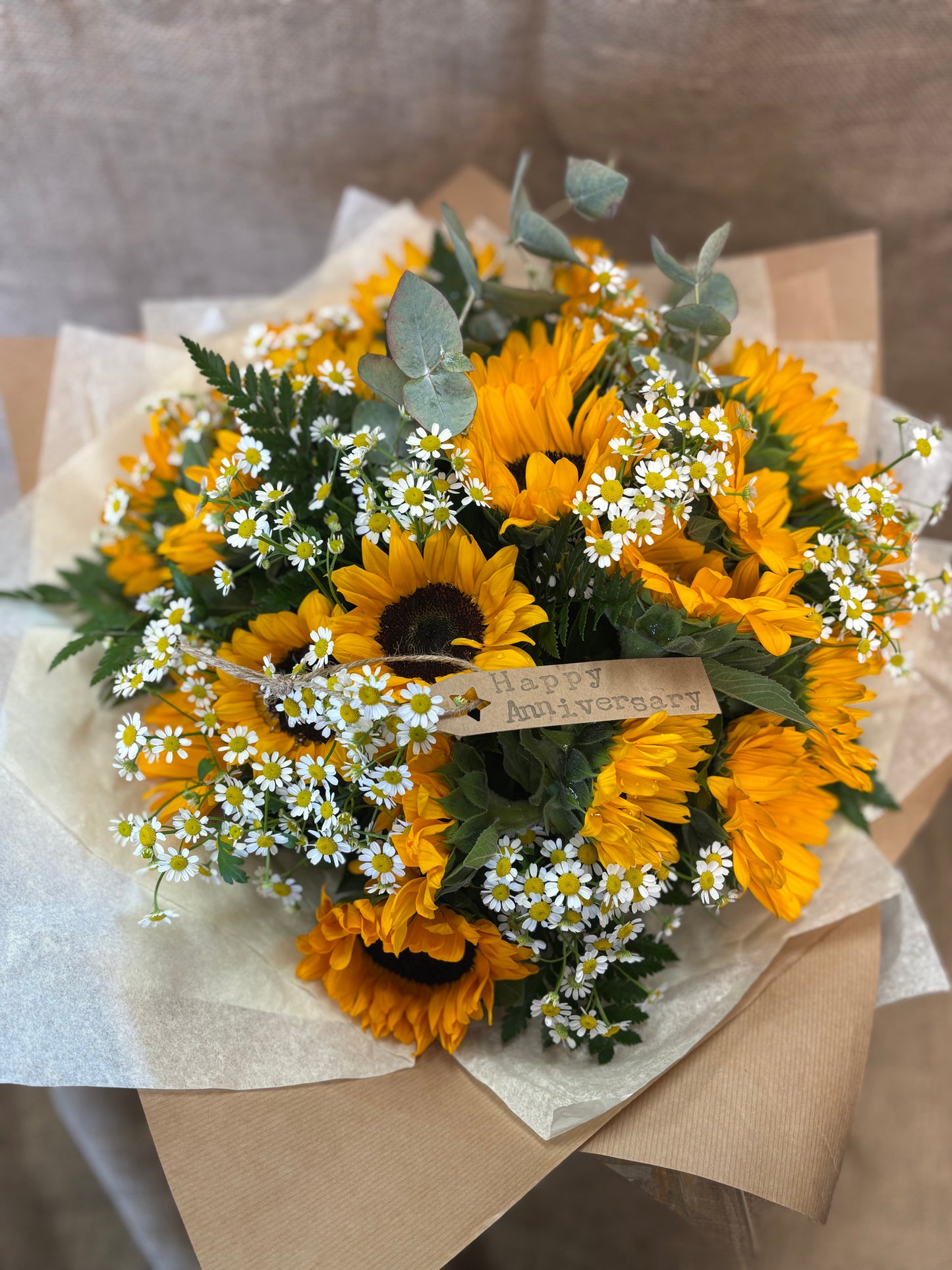 Sunflowers and Daisies